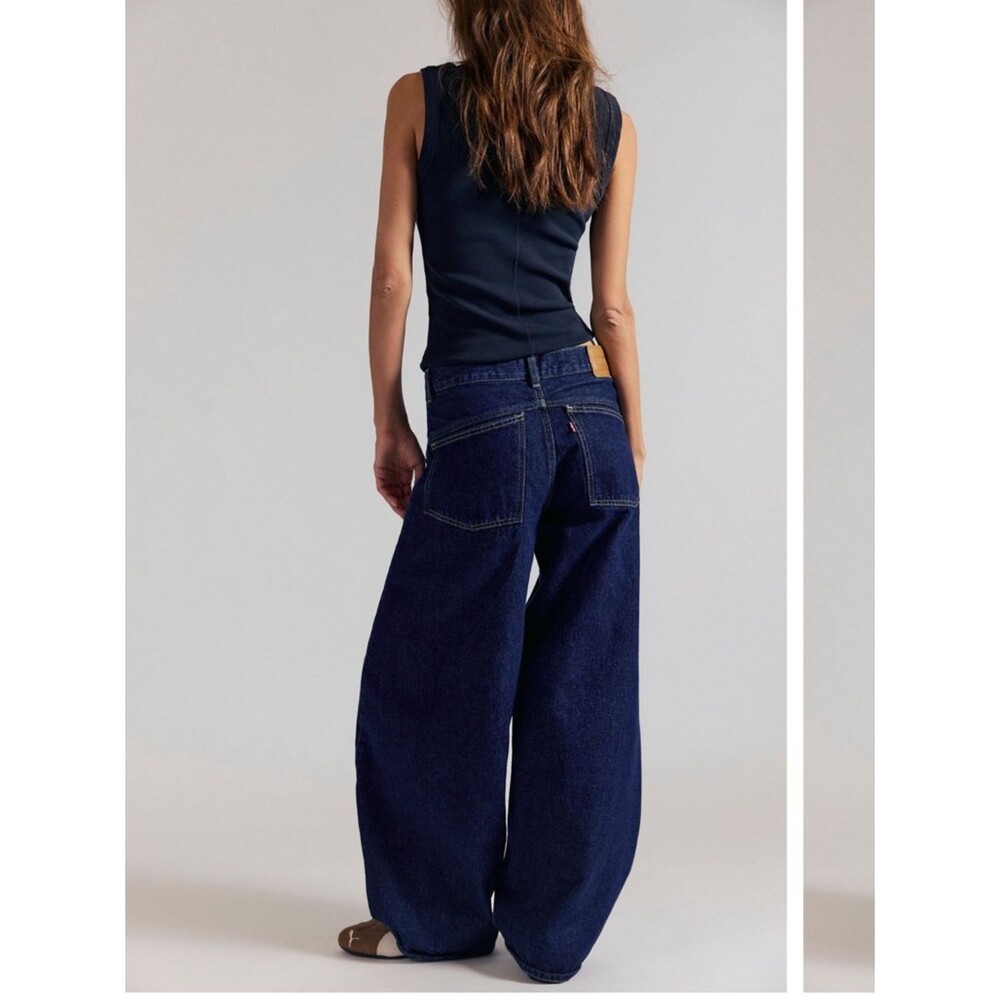 Levi’s Super Baggy Barrel Jean in shaded view sz 26 x 30 NWT - Picture 2 of 12